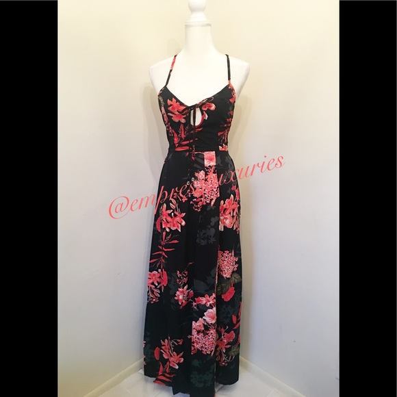 Last1-Small Floral Maxi Dress✨ - Picture 3 of 6